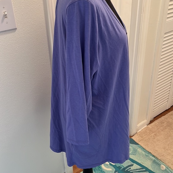 Logo by Lori Goldstein button down cardigan - Picture 4 of 5